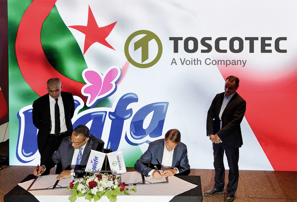 Toscotec to supply a turnkey tissue line to WAFA Group in Algeria